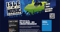 Desktop Screenshot of isle-of-music.de