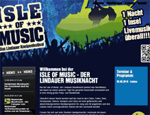 Tablet Screenshot of isle-of-music.de